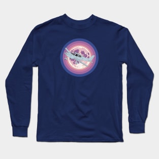 Cirrus SR22 Purple Moon Long Sleeve T-Shirt